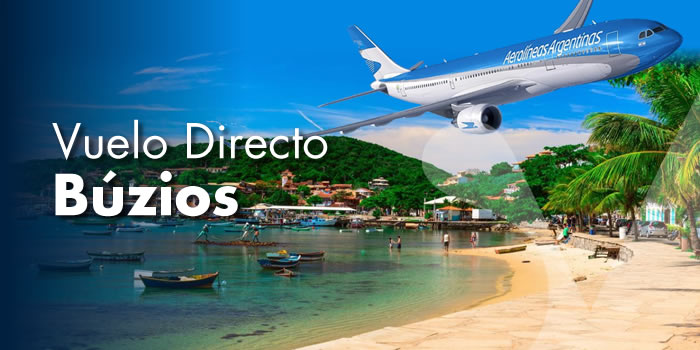 Vuelo directo a Buzios
